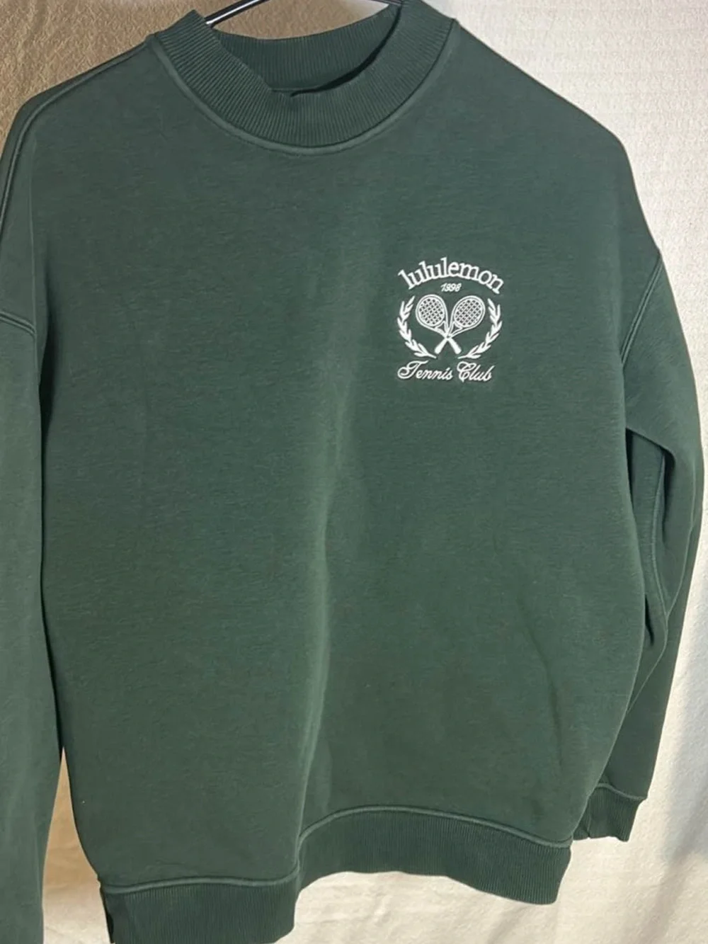lululemon athletica Dark Green Tennis Club Crewneck Sweatshirt